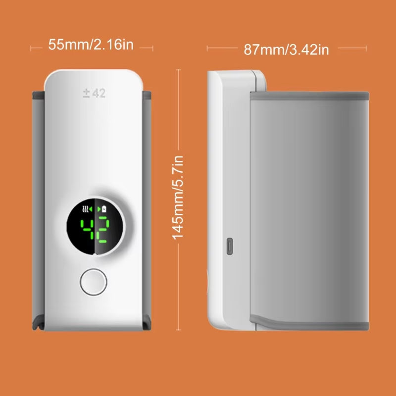 Portable Baby Bottle Warmer Innovative Portable Bottle Warmer Easy Carry Perfect for Keeping Milk Warm during Outings 066B