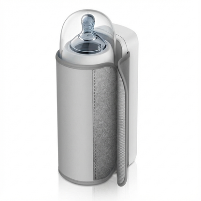 Portable Bottle Warmer Rechargeable Cordless Milk Warmer with Temperature Control Baby Bottle Warmer for Traveling Camping Home