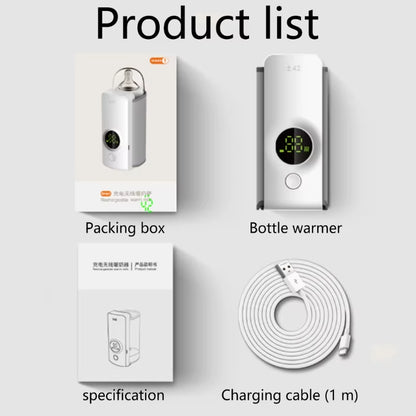 Portable Baby Bottle Warmer Innovative Portable Bottle Warmer Easy Carry Perfect for Keeping Milk Warm during Outings 066B